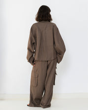 The utility jacket Dark Brown