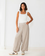 Pinstripe Balloon pants