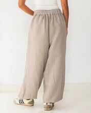 Pinstripe Balloon pants