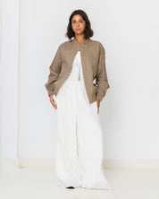 The linen bomber
