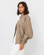 The linen bomber