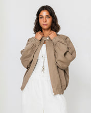 The linen bomber