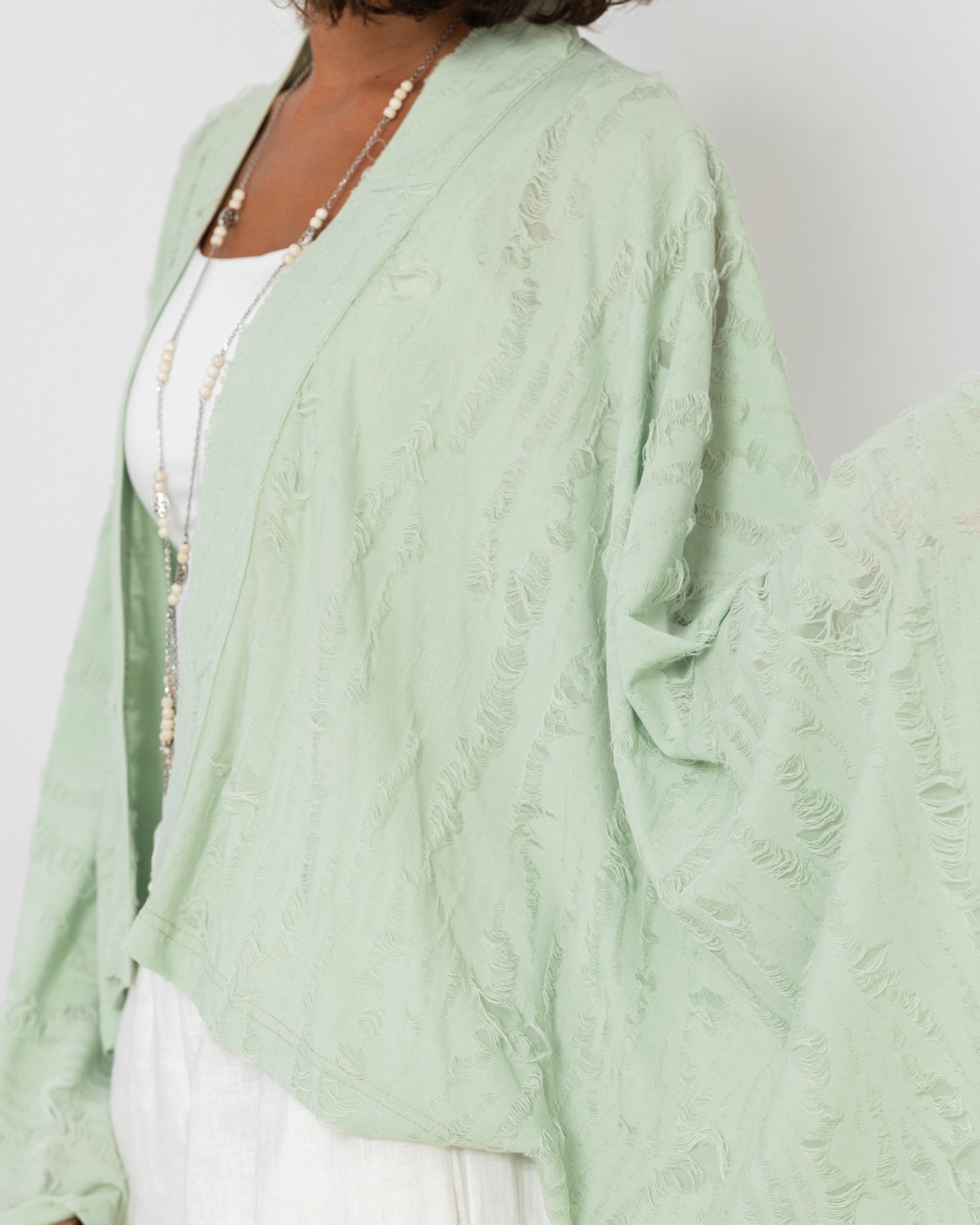 Textured Flow Cardigan