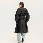 The crossroad coat black