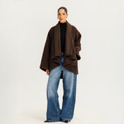 The city drift jacket Brown