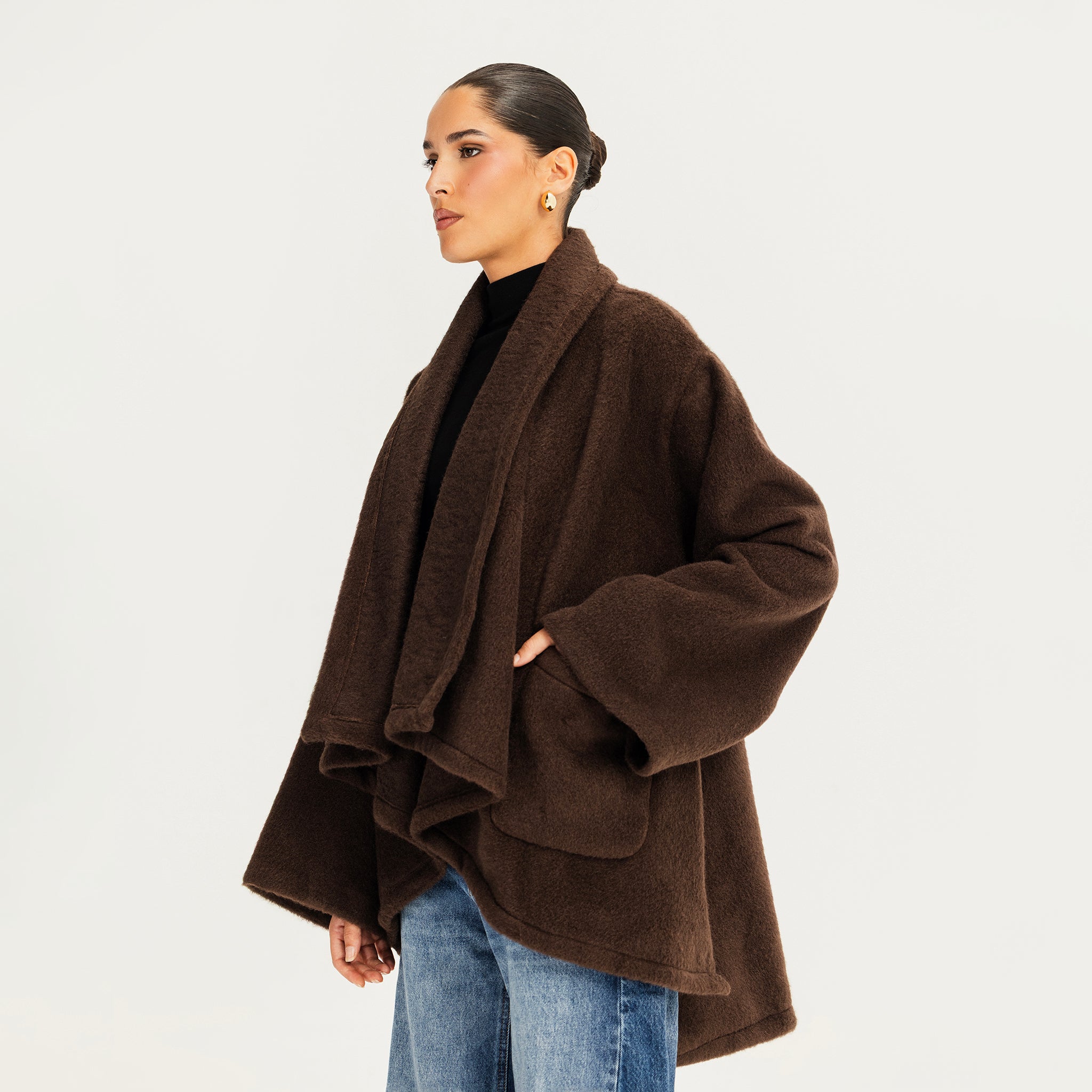 The city drift jacket Brown