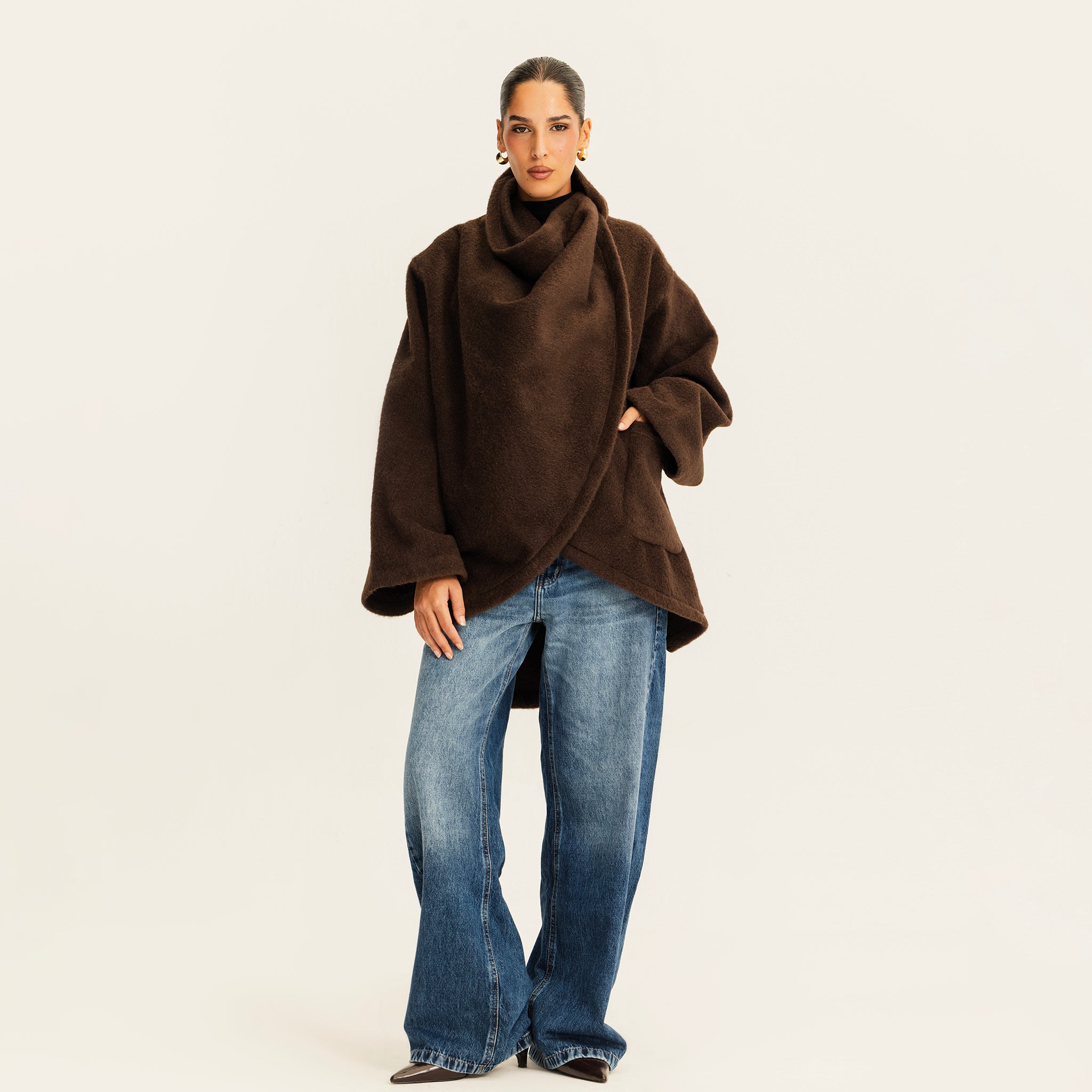 The city drift jacket Brown