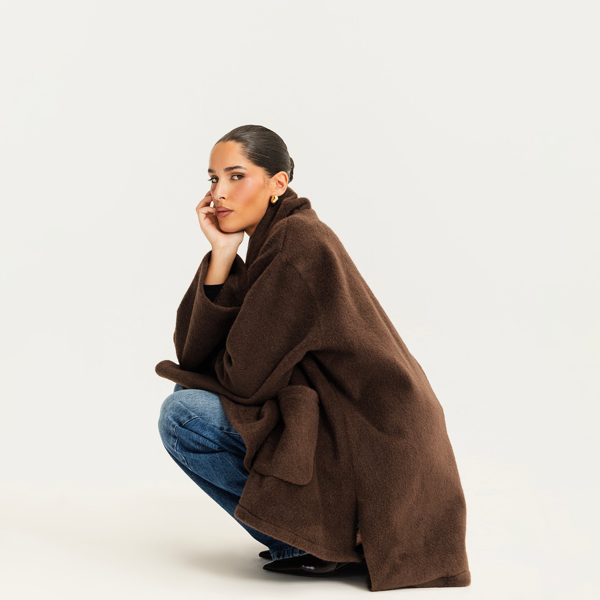 The city drift jacket Brown