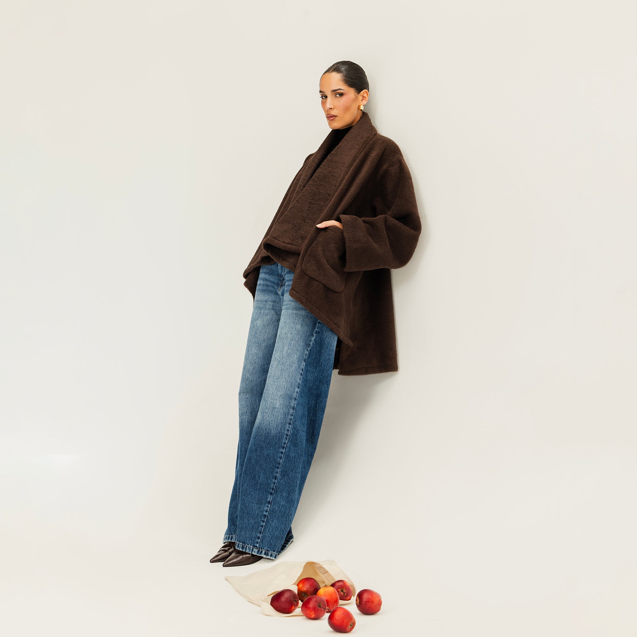The city drift jacket Brown