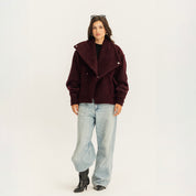 The main street jacket  Burgundy
