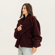 The main street jacket  Burgundy