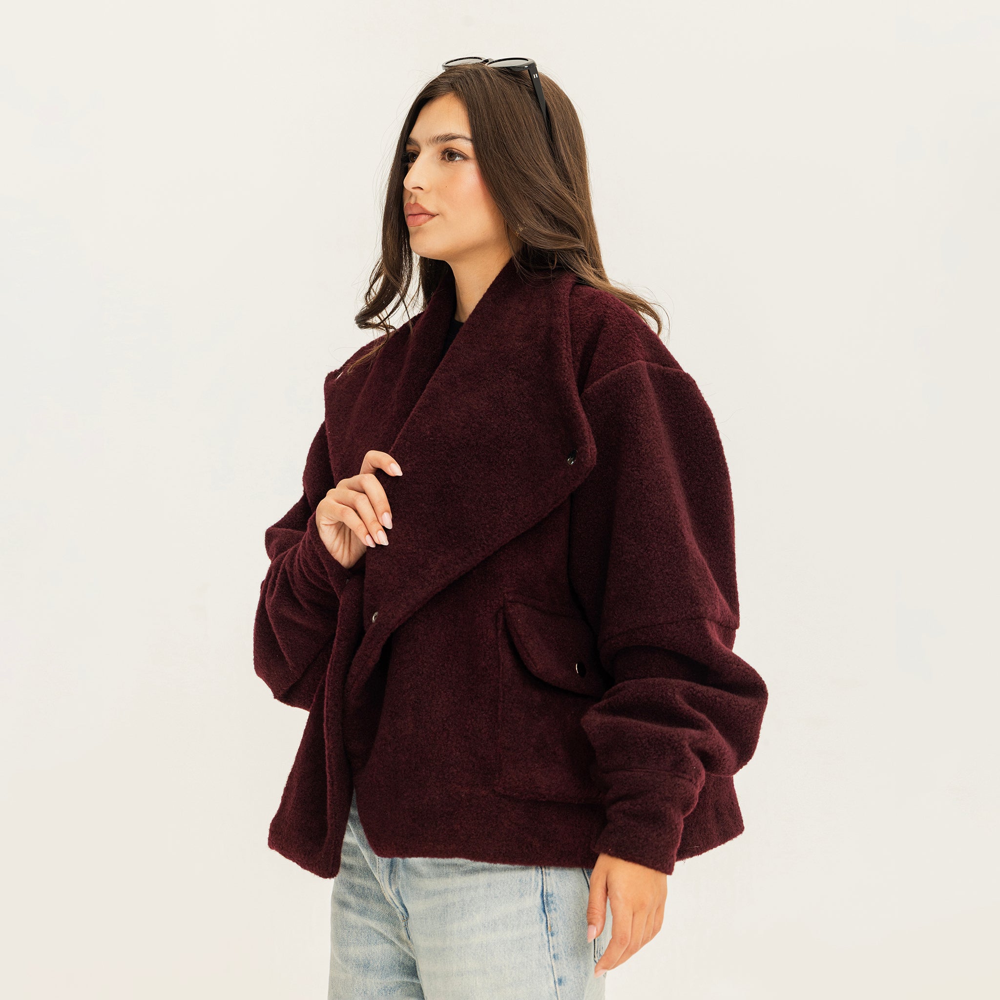 The main street jacket  Burgundy