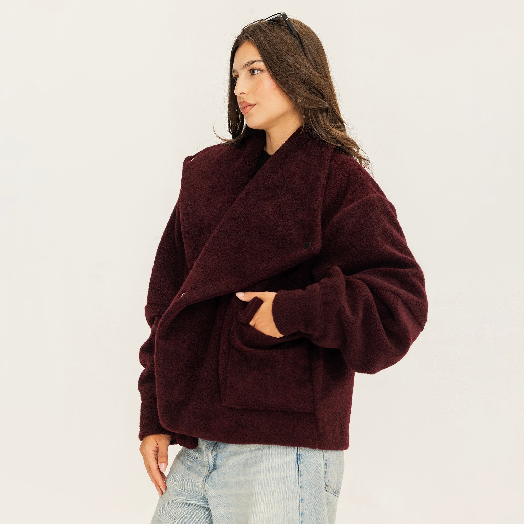 The main street jacket  Burgundy