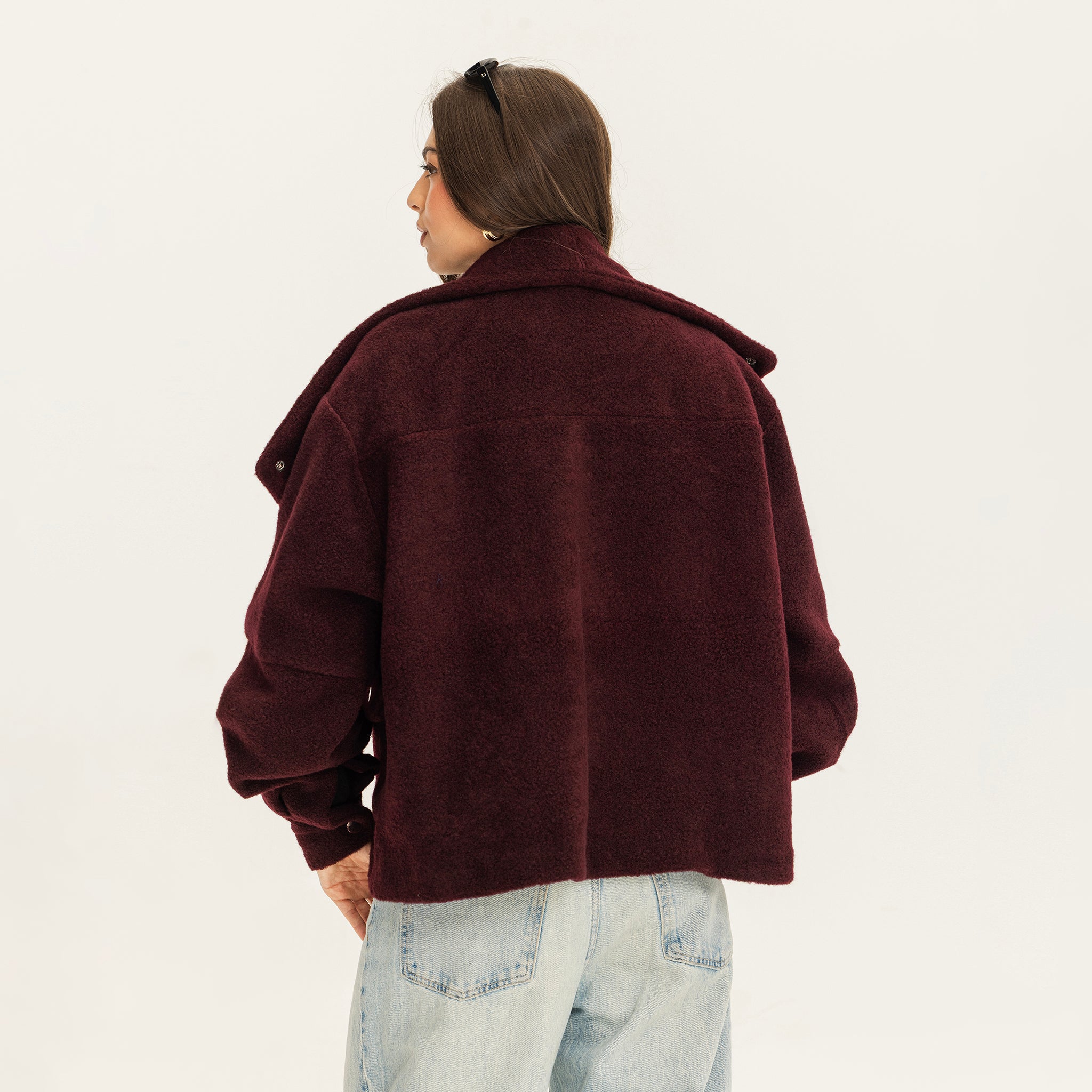 The main street jacket  Burgundy