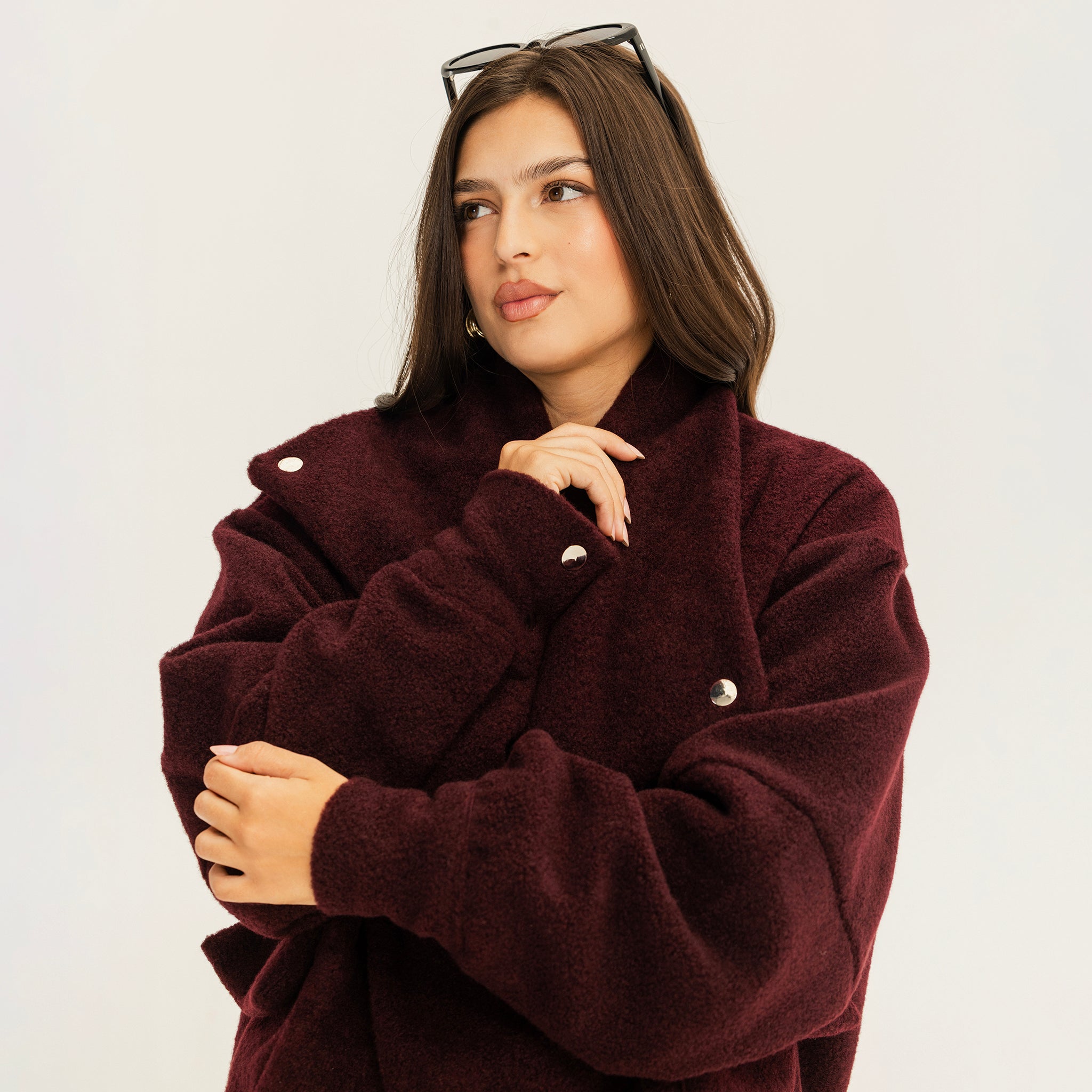 The main street jacket  Burgundy