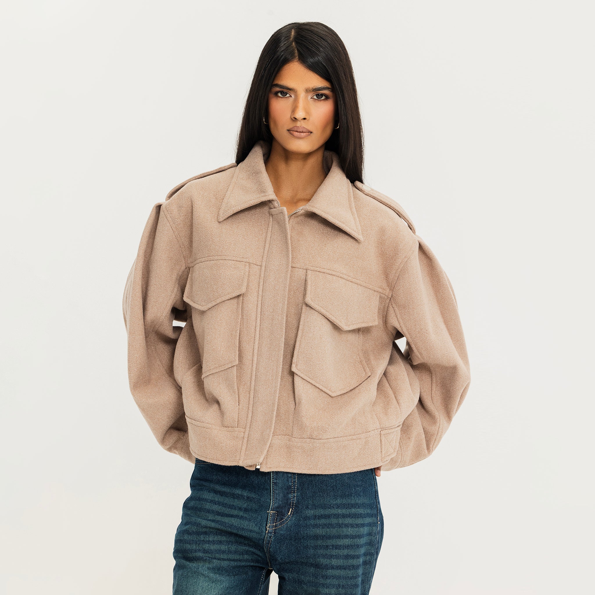The midtown jacket Beige