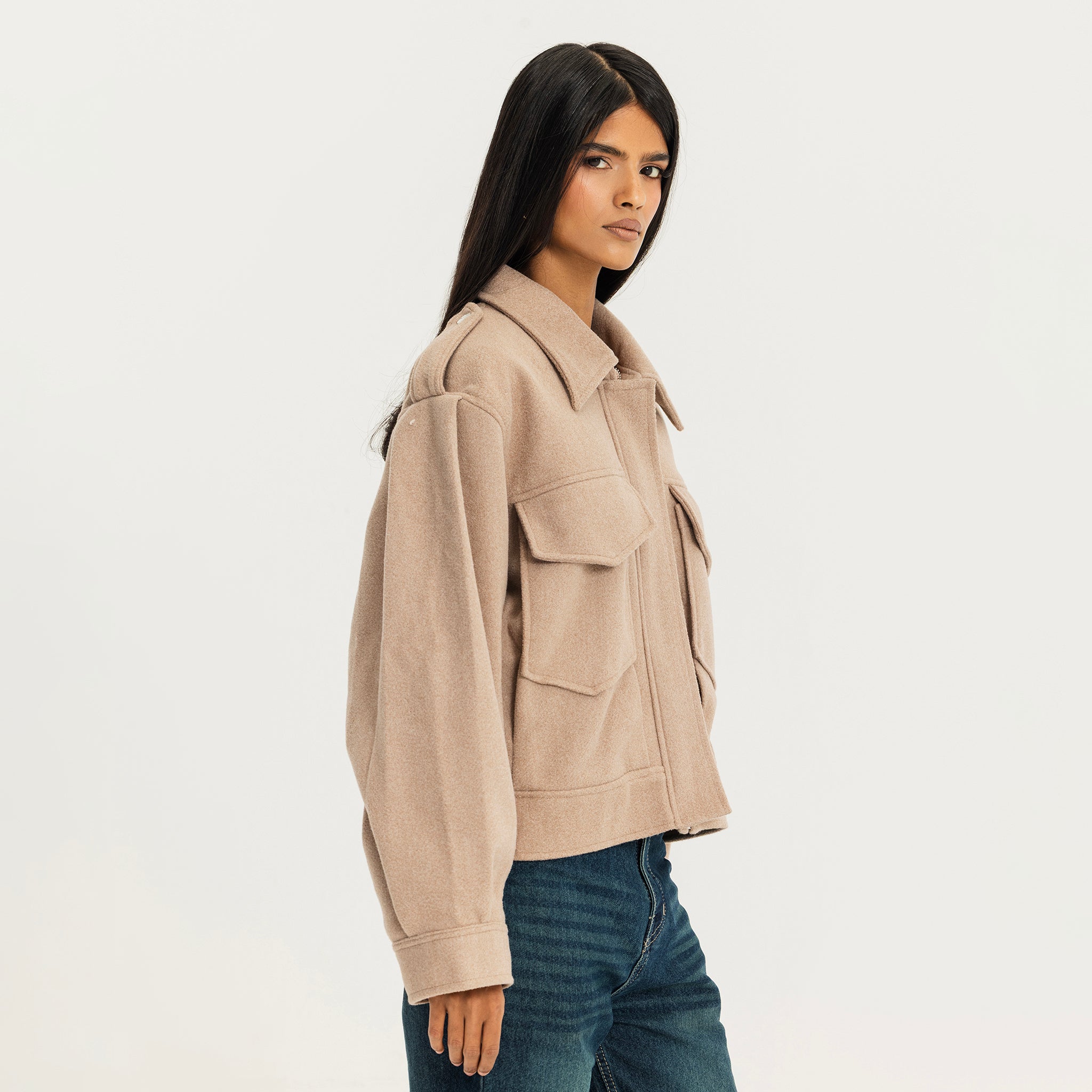 The midtown jacket Beige