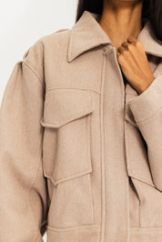 The midtown jacket Beige