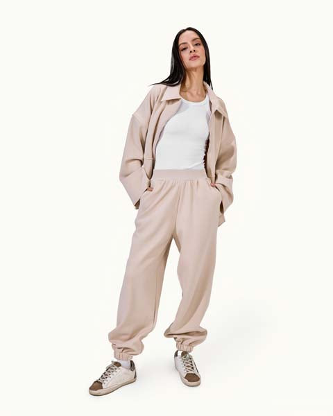 Casual Sweatpants - Beige