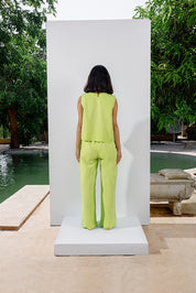 Linen Pants - Neon