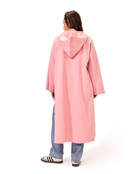 Asymmetrical Hoodie  - Pink