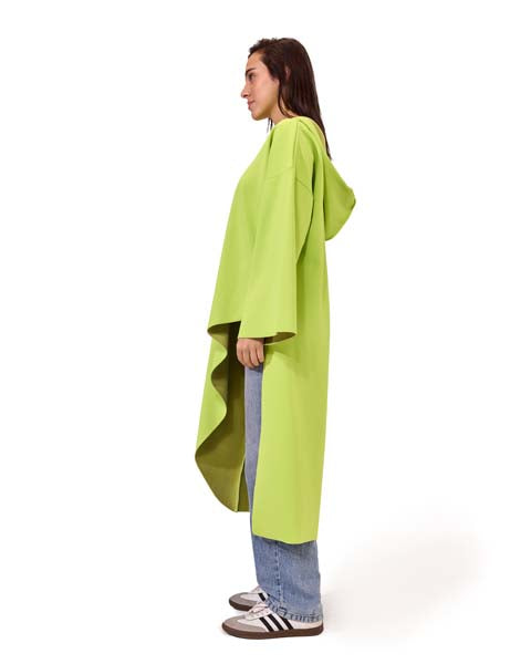 Asymmetrical Hoodie &nbsp;- Pink