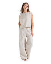 Linen Pants - Beige