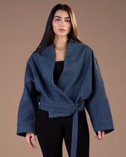 Muted denim blue S26-J03