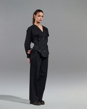 CHEMISE BLACK S26-CH09