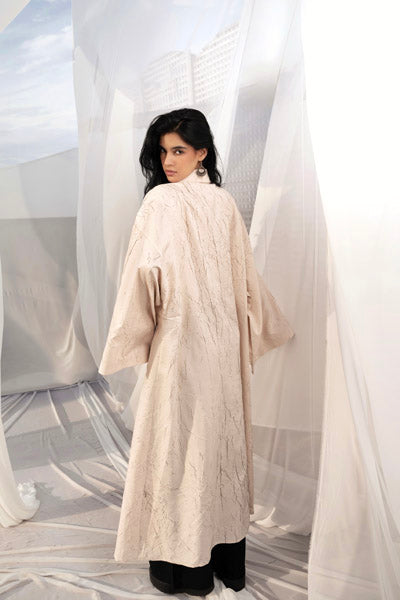 Dramatic Flow Caftan BEIGE