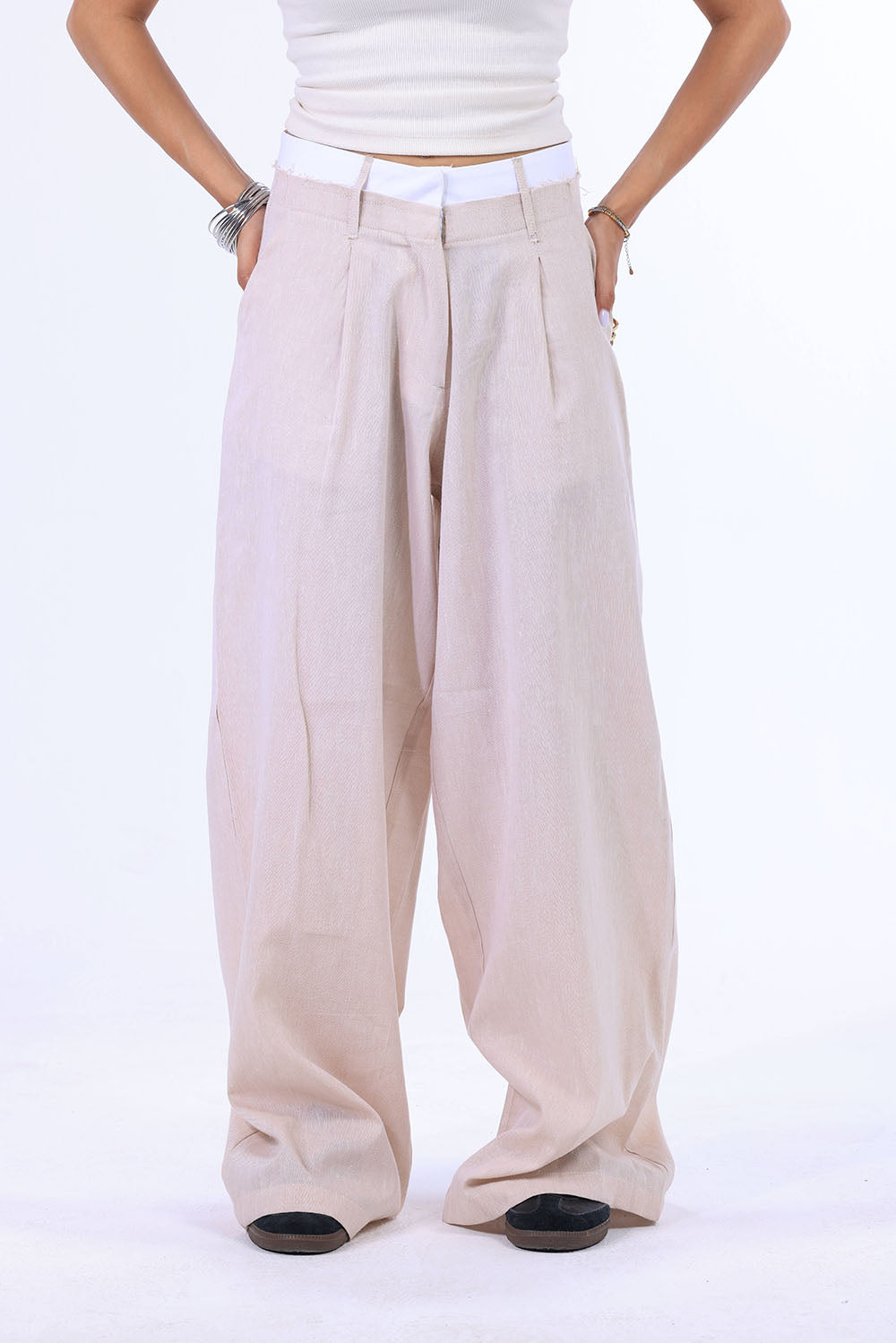 TK PANTS BEIGE