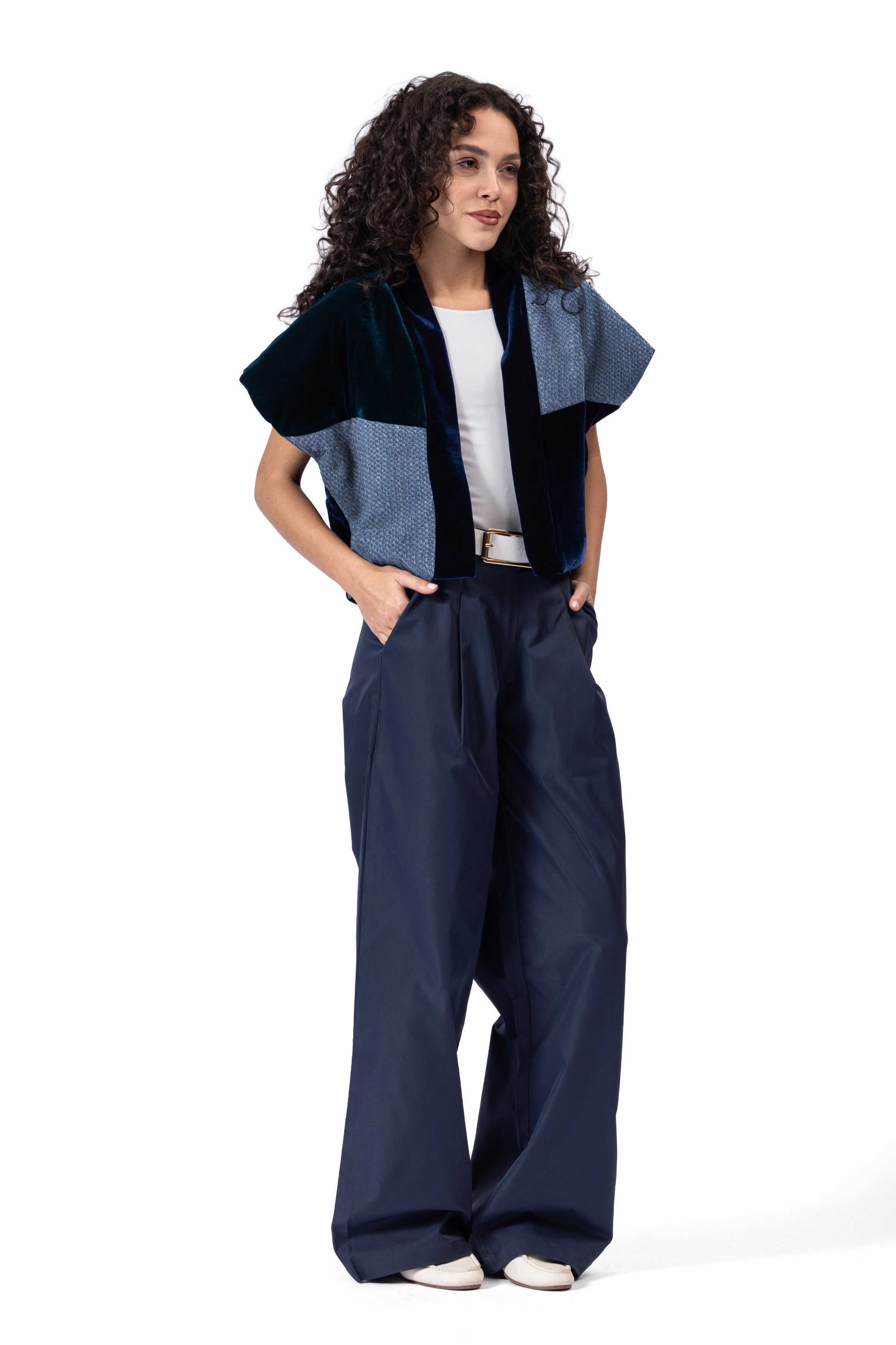 The Ghalia vest BLUE&GREEN&JEANS