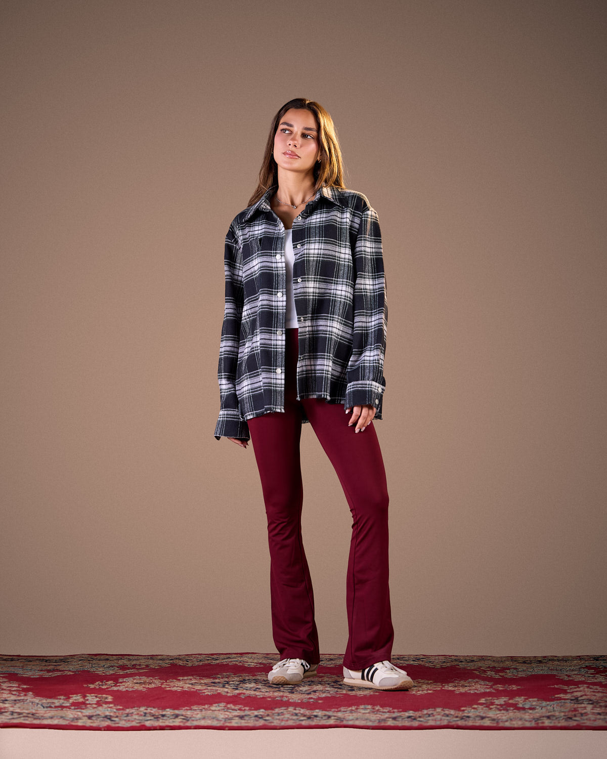 CHEMISE Black & White W25-CH72