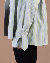 Light Green with White Stripes S26-CH08