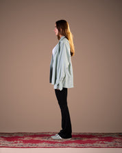 Light Green with White Stripes S26-CH08