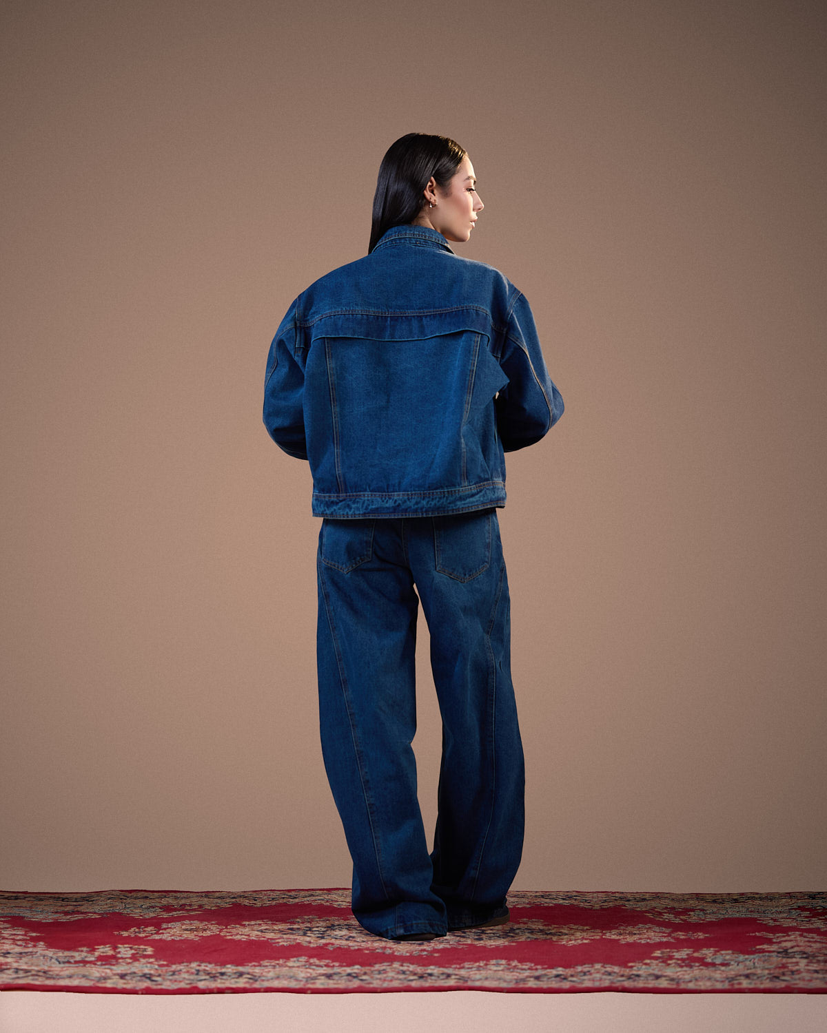 Indigo Ballon pants  S26-P15