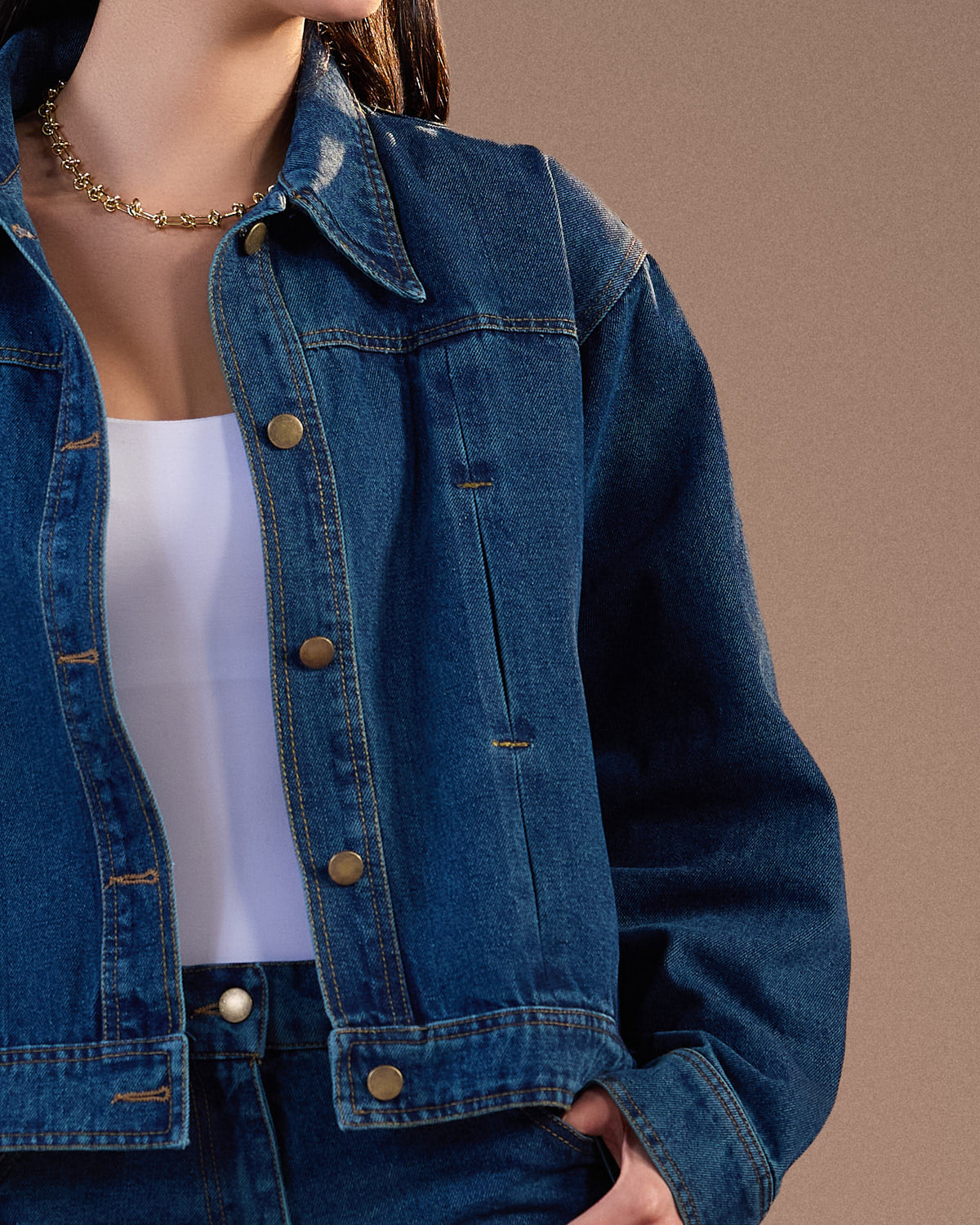 Box fit Denim jacket S26-J14