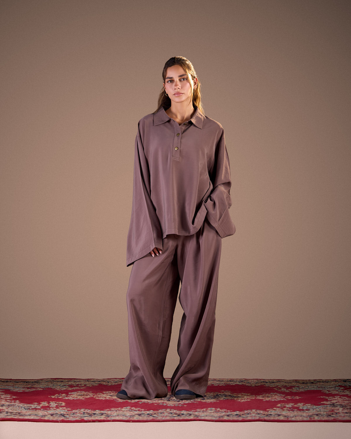 Copra wide pants  CAFE S26-P21