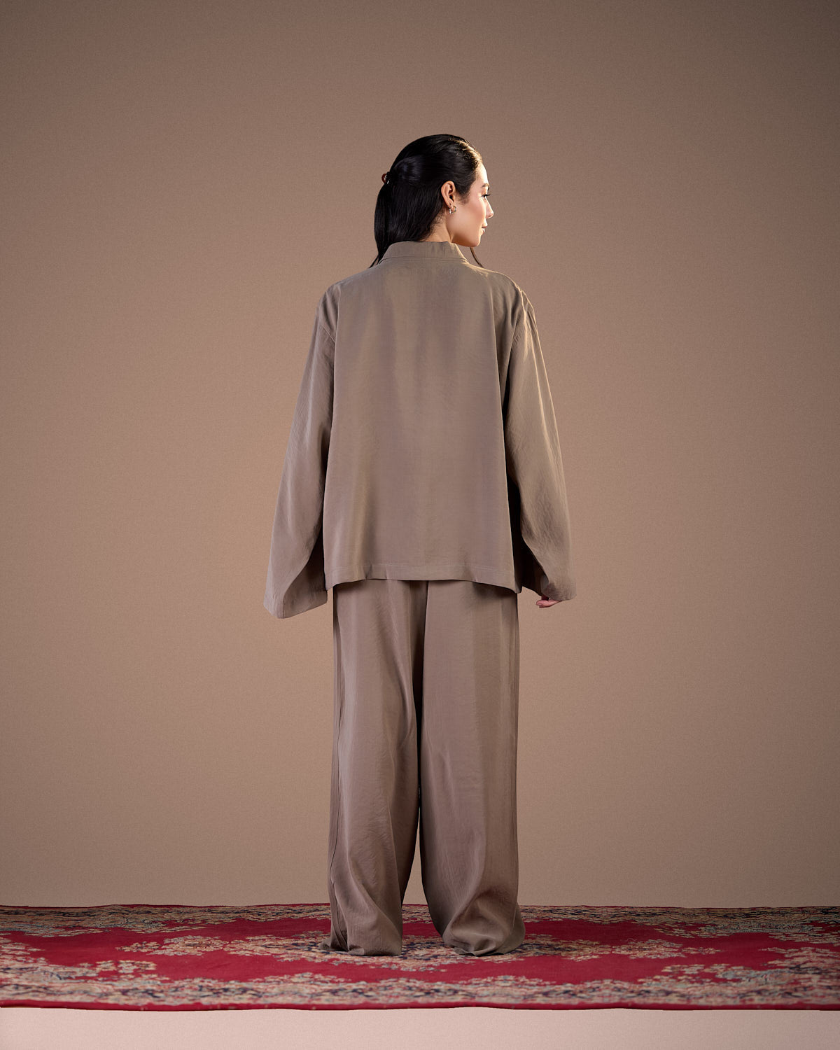 Copra wide pants OLIVE S26-P21