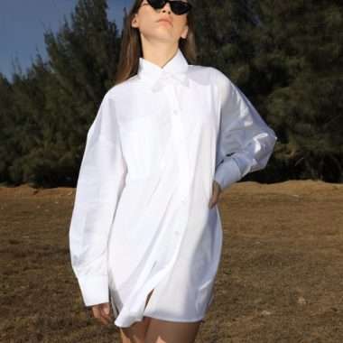 White Poplin Chemise