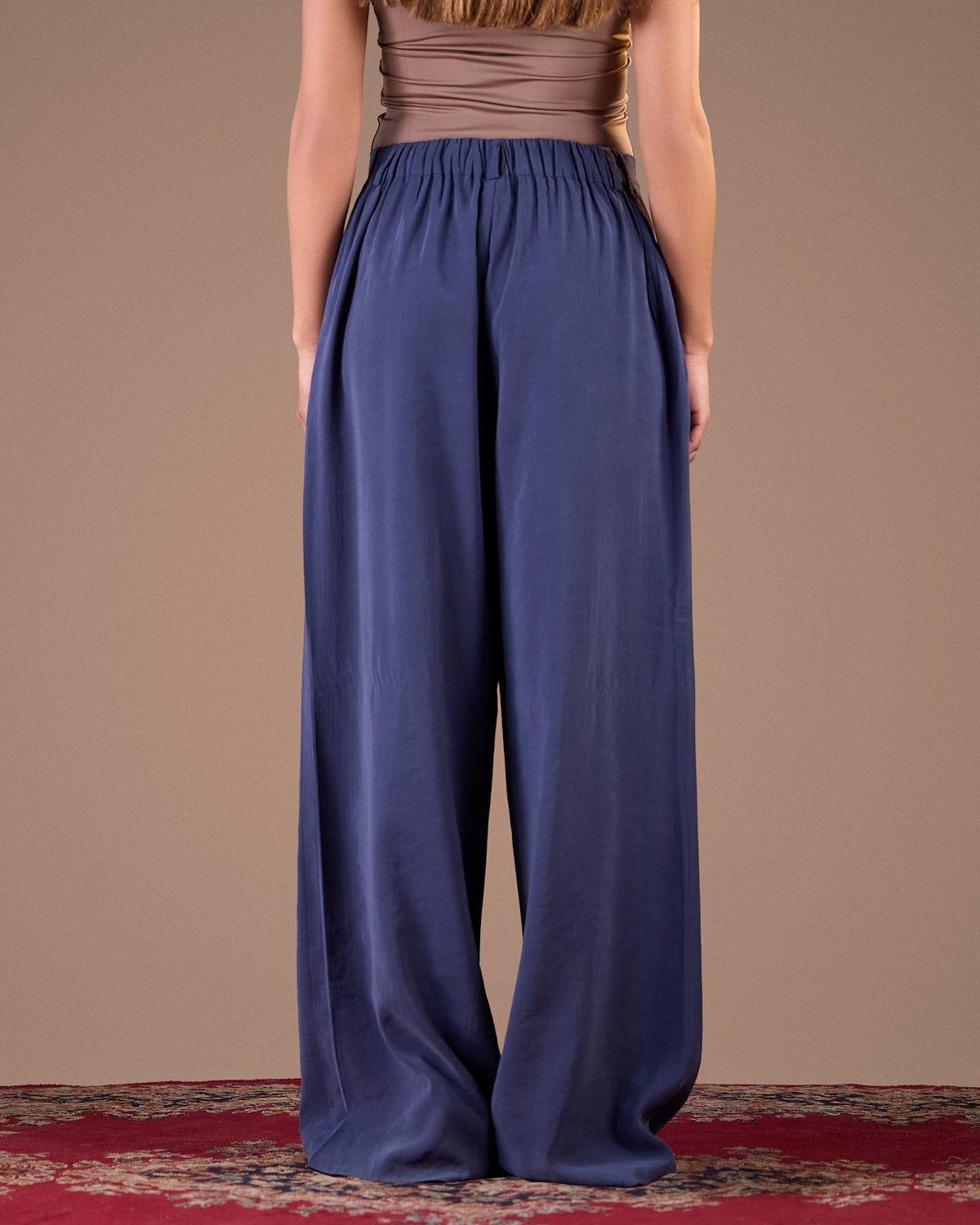 Copra wide pants DARK BLUE  S26-P19