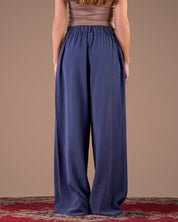 Copra wide pants DARK BLUE  S26-P19