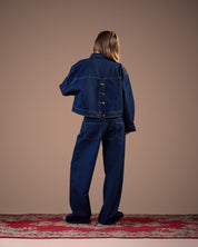 PANTS Wide-leg Denim Jeans  S26-P13