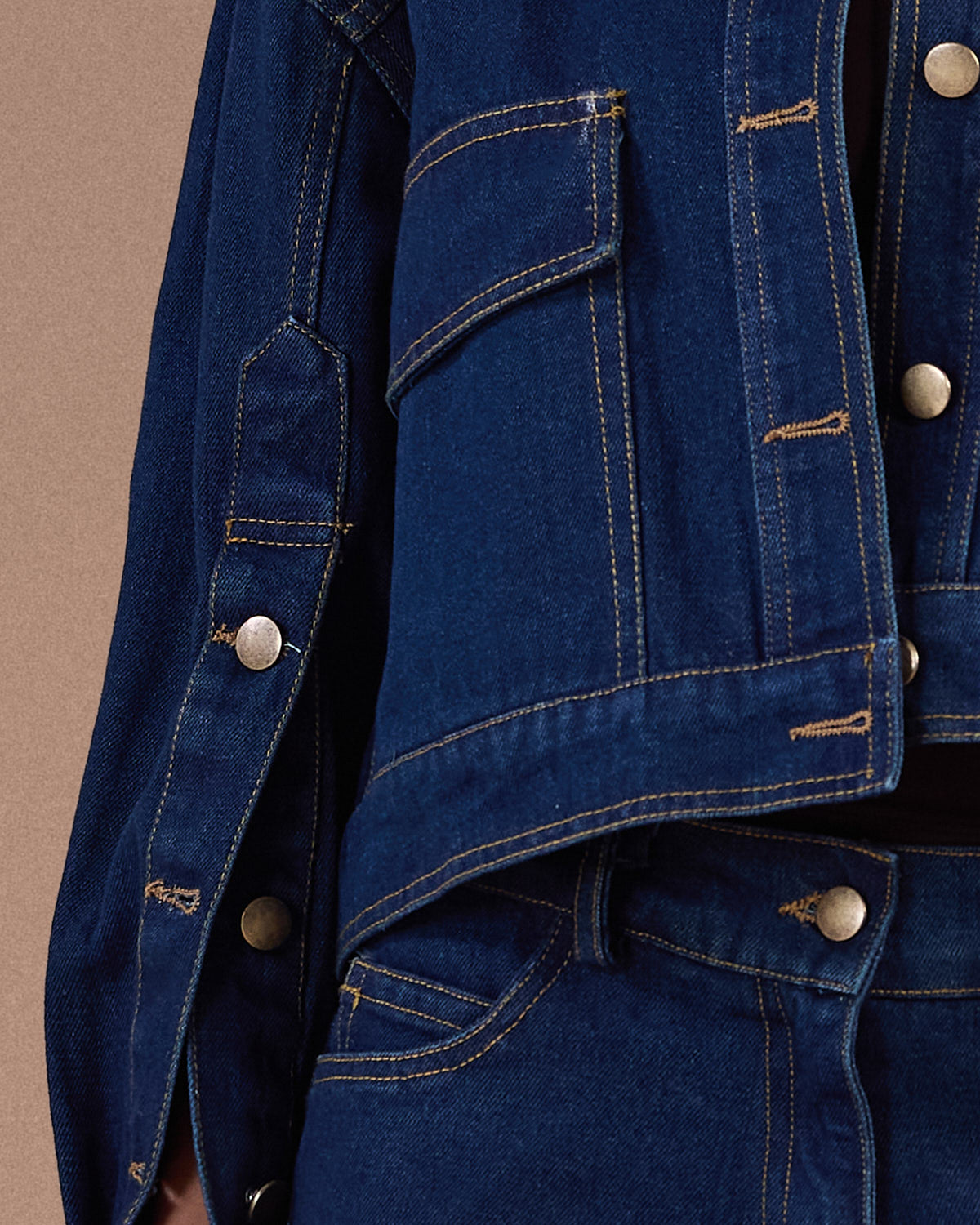 PANTS Wide-leg Denim Jeans  S26-P13