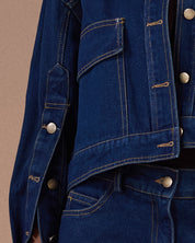 PANTS Wide-leg Denim Jeans  S26-P13