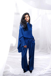 Satin Luxe Pants BLUE