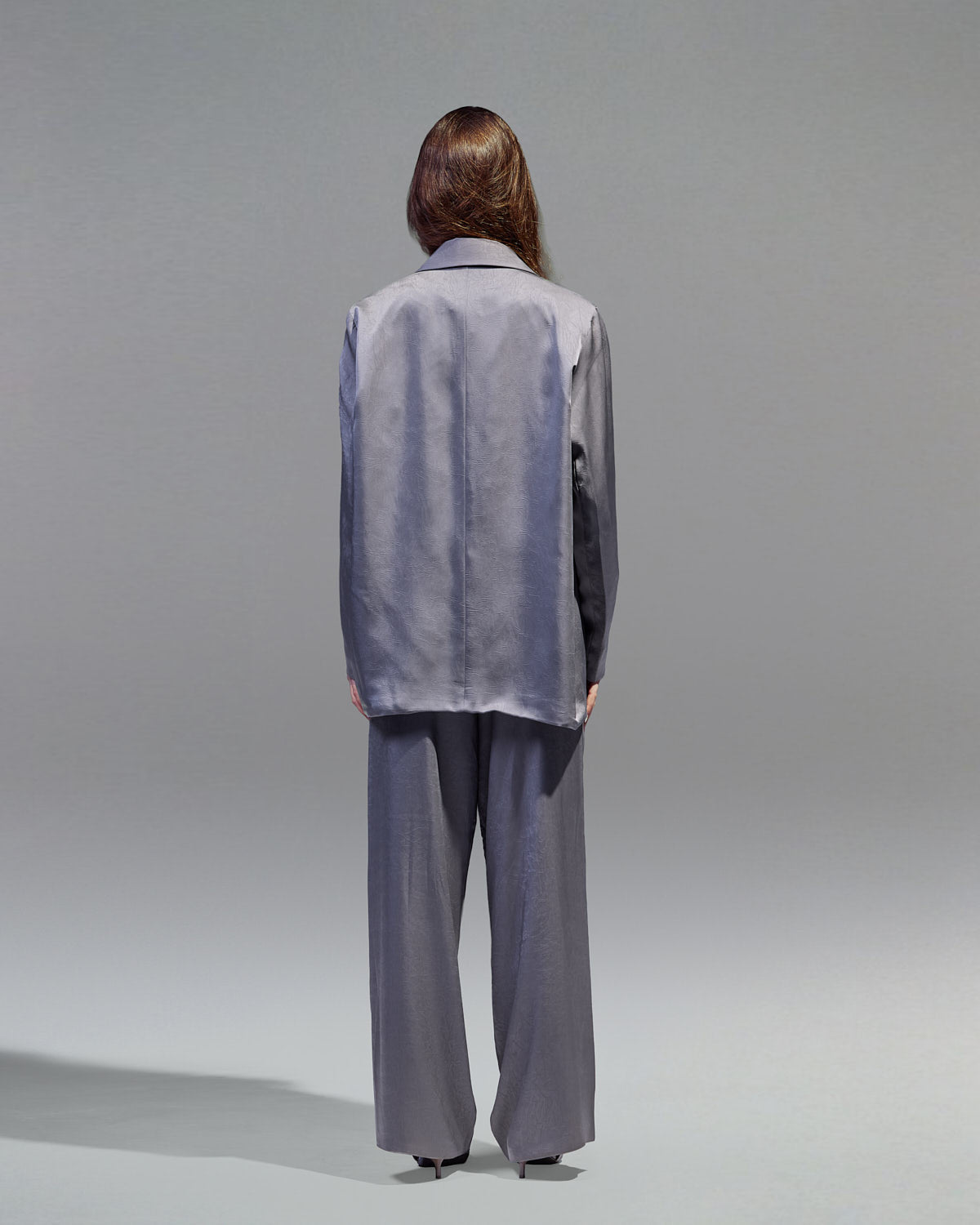 Satin Blazer s OLIVE S26-B24