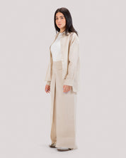 TLS PANTS SKIRT LINEN BEIGE