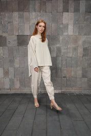 Sl top linen beige