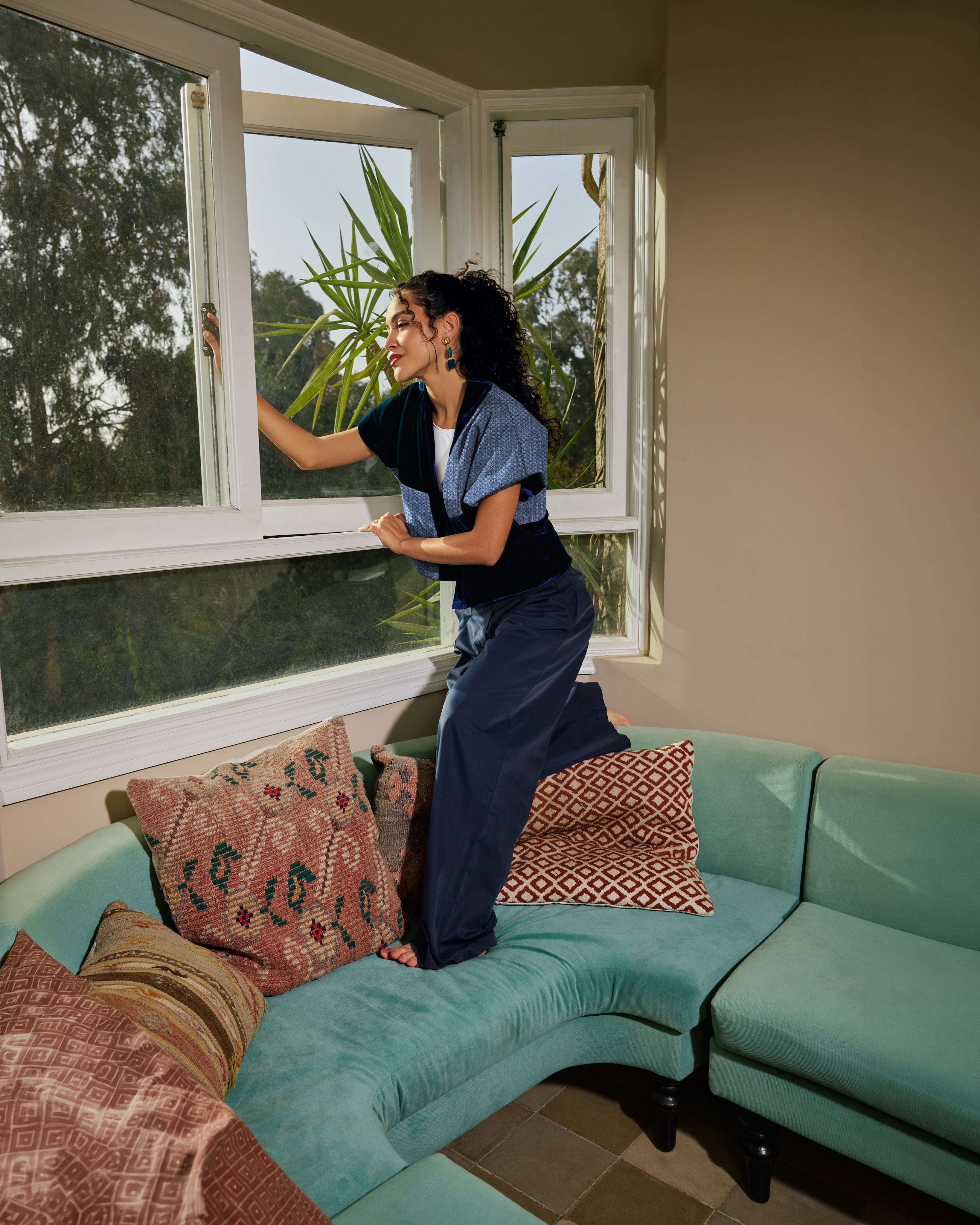 The Ghalia vest BLUE&GREEN&JEANS